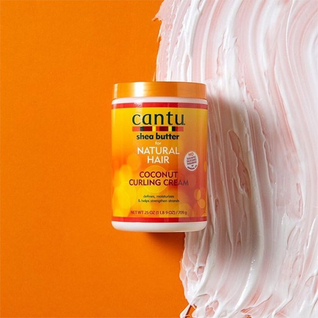 Cantu Natural Hair Shea Butter Sulfate & Paraben Free Coconut Curling Cream 709g