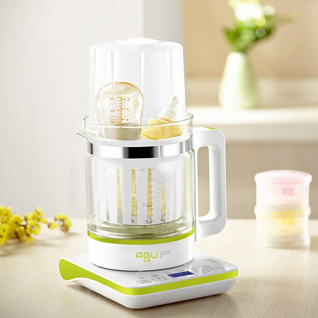 Agu Baby Bubbly Multifunctional 6-In-1 Electric Kettle Green/White