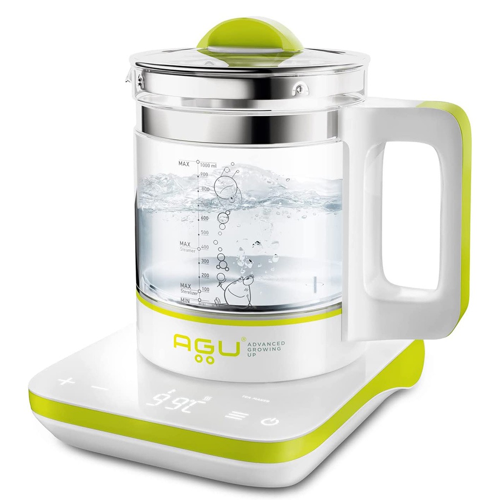 Agu Baby Bubbly Multifunctional 6-In-1 Electric Kettle Green/White