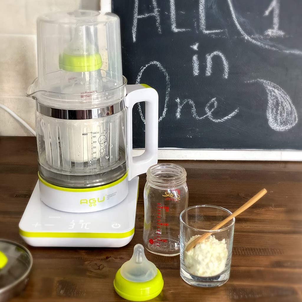 Agu Baby Bubbly Multifunctional 6-In-1 Electric Kettle Green/White