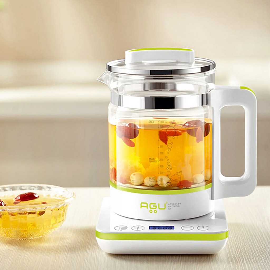 Agu Baby Bubbly Multifunctional 6-In-1 Electric Kettle Green/White