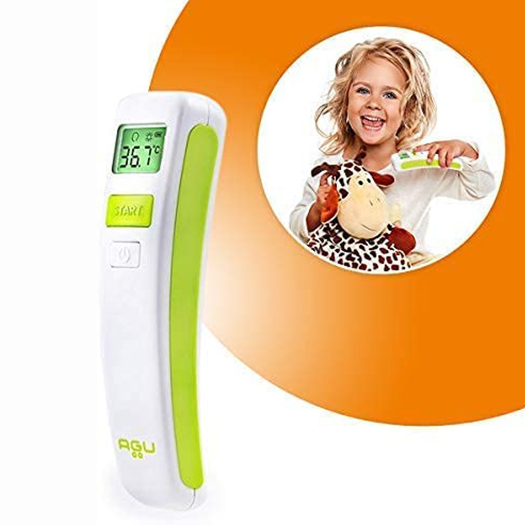Agu Baby Giraffe Non-Contact Thermometer For Children Green/White 97017