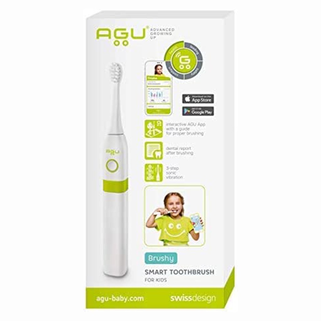 Agu Baby Smart Kids Toothbrush White 97178