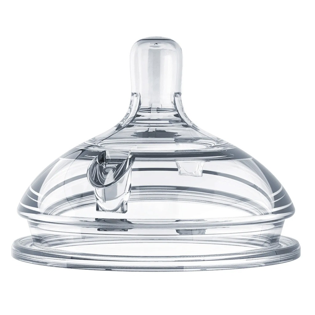 Comotomo Natural Teat Silicone Nipple Fast Flow, Pack of 2's