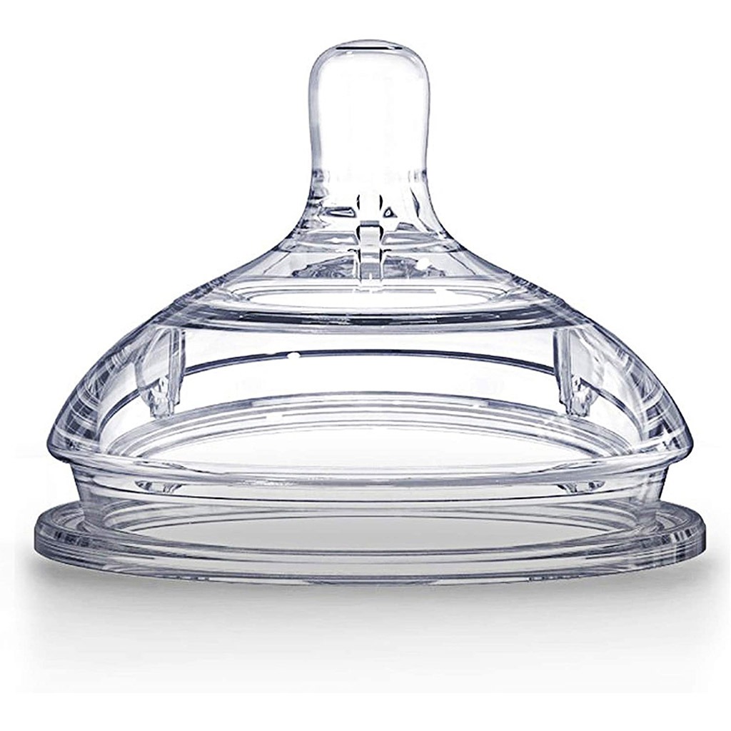 Comotomo Natural Teat Silicone Nipple Variable Flow, Pack of 2's