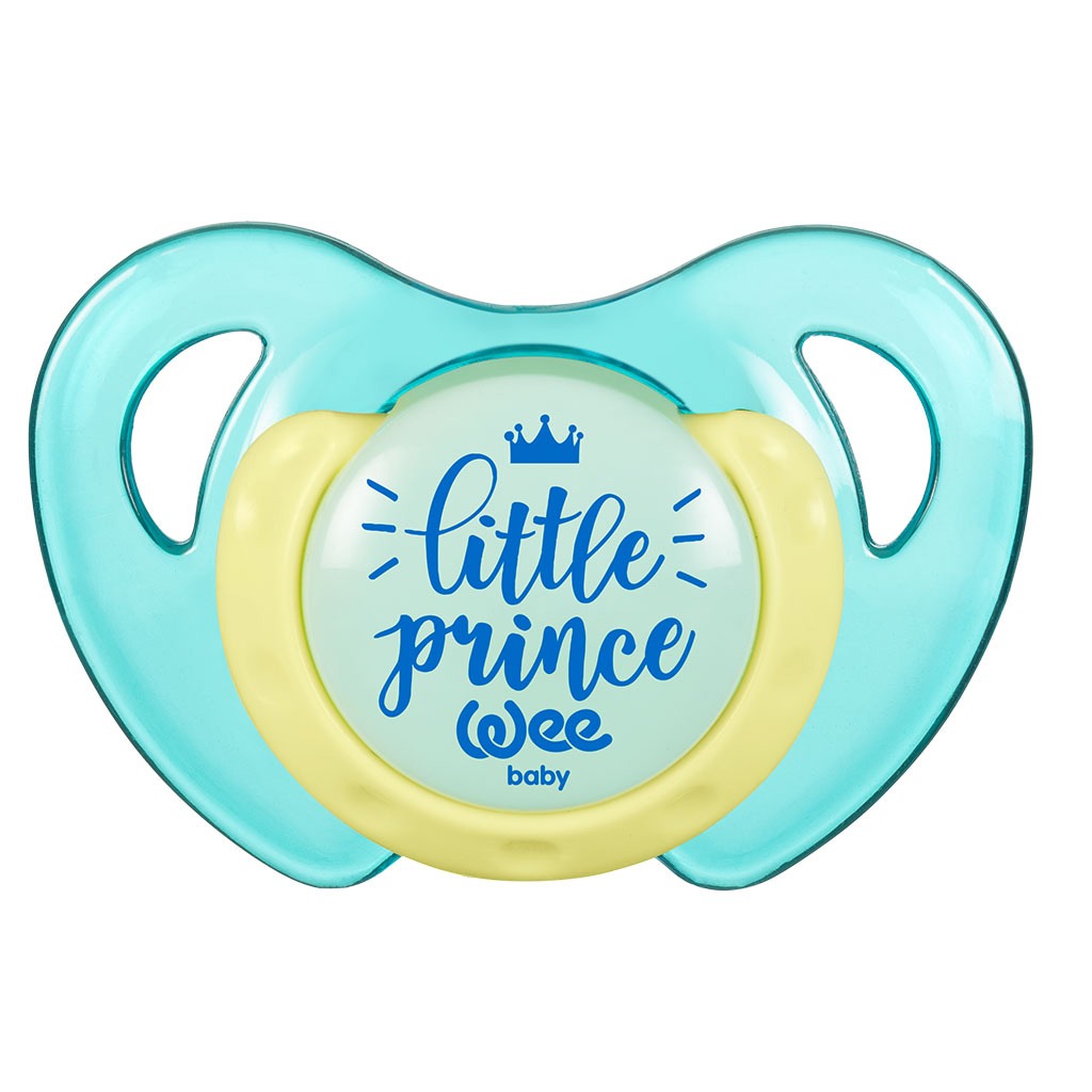 Wee Baby Patterned Tritan Butterfly Soother For 18+ Months Baby, Assorted Pack of 1's