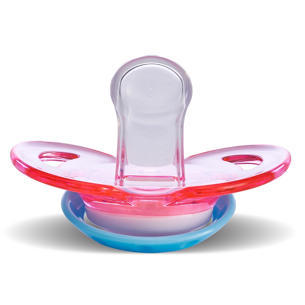 Wee Baby Patterned Tritan Butterfly Soother For 18+ Months Baby, Assorted Pack of 1's