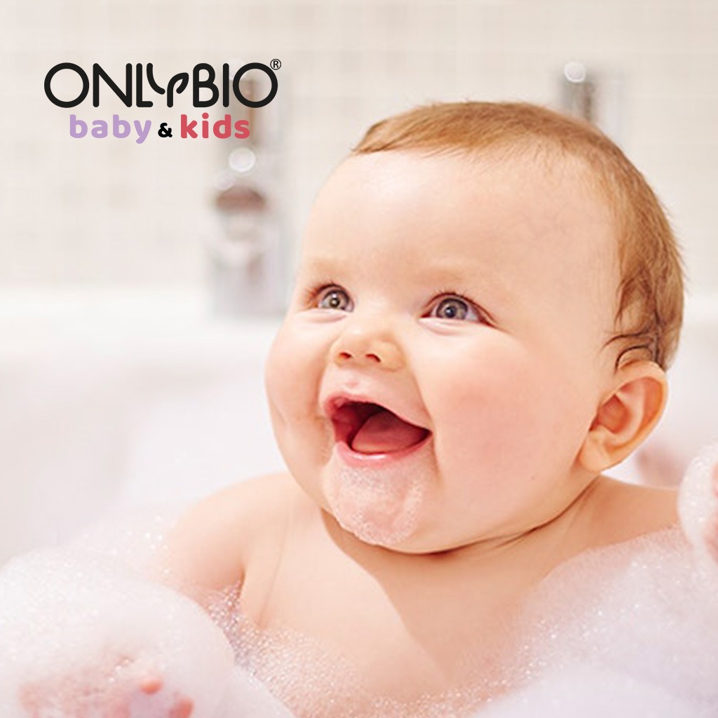 OnlyBio Baby Delicate Bubble Bath For Newborn With Prebiotics Baby Complex 500ml