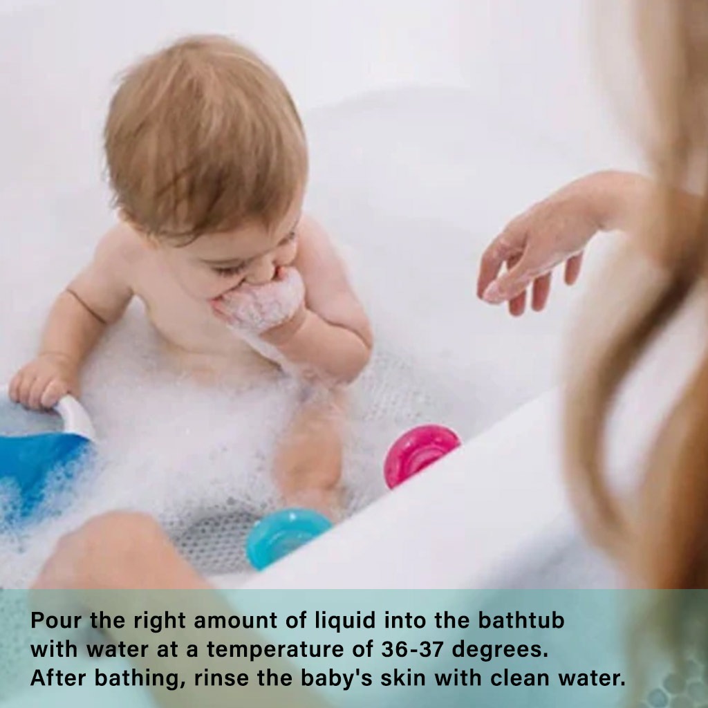 OnlyBio Baby Delicate Bubble Bath For Newborn With Prebiotics Baby Complex 500ml