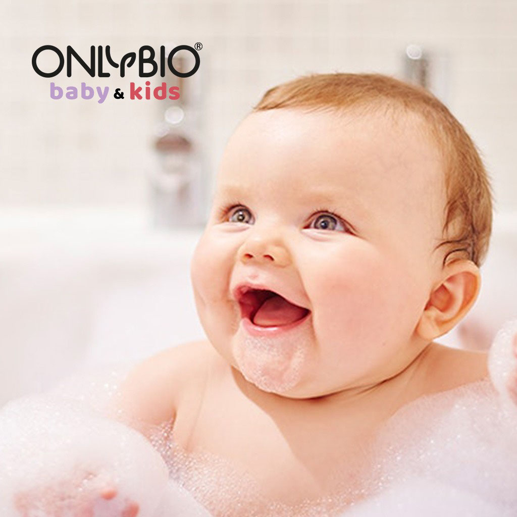 OnlyBio Baby Hypoallergenic Bubble Bath For Newborn With Prebiotics Baby Complex 500ml