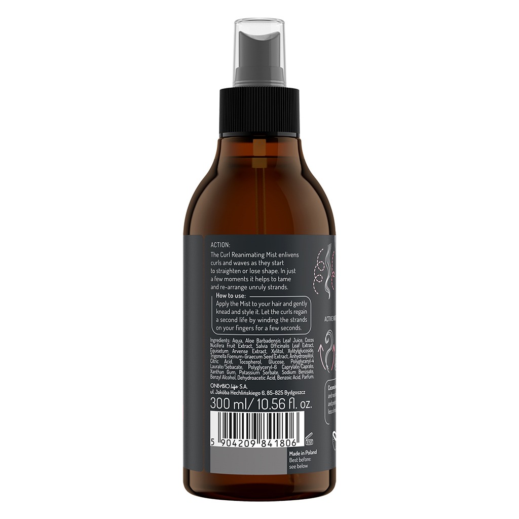 OnlyBio Hair In Balance Curl Reanimating Mist 300ml