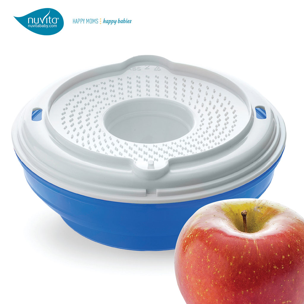 Nuvita Pappafacile 4-In-1 Multi-Use Food Processor Set - Blue