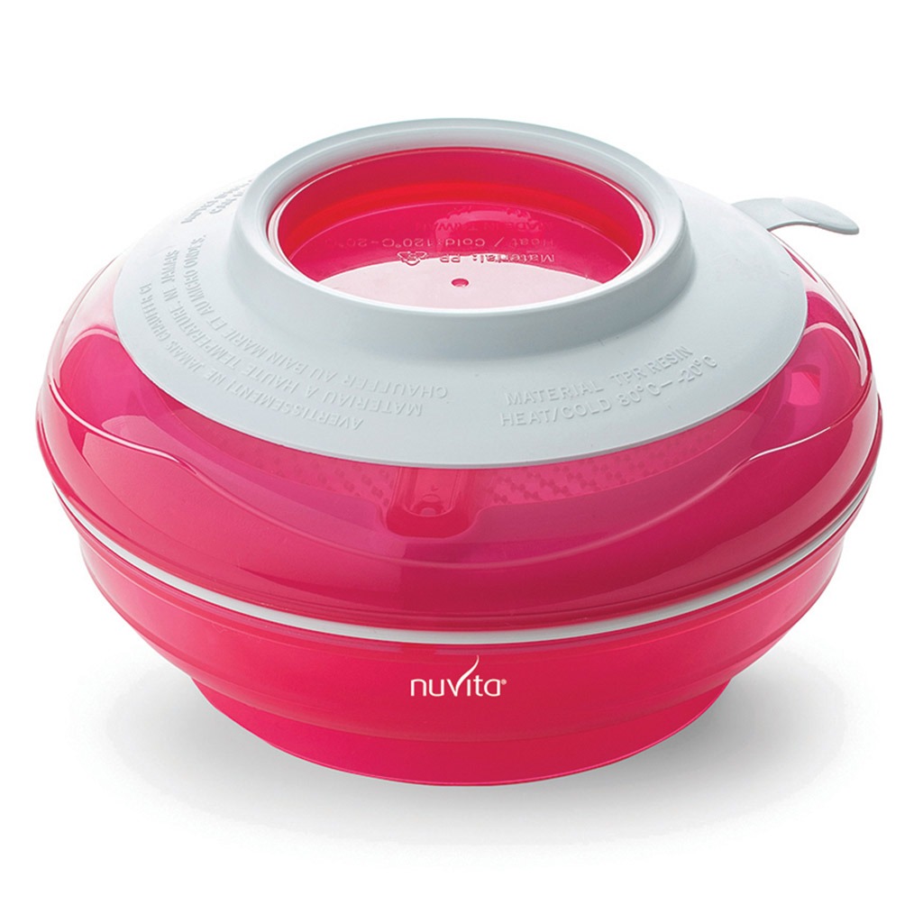 Nuvita Pappafacile 4-In-1 Multi-Use Food Processor Set - Pink