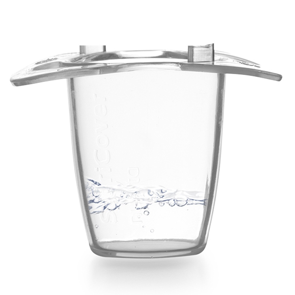 Nuvita Air.55 Cool Orthodontic Soother With Stericover Ort Glow Aquamarine