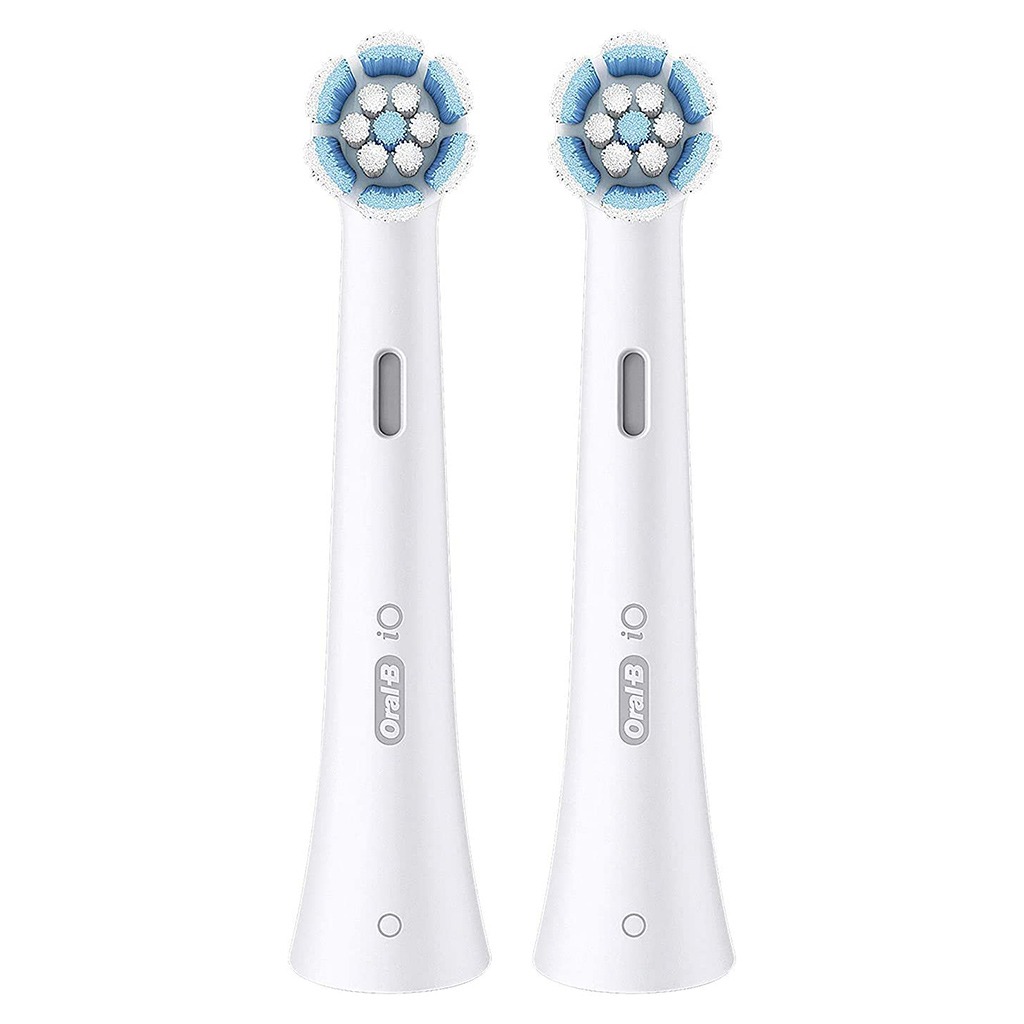 Oral B iO Gentle Care Replacement Brush Heads White, Pack of 2's