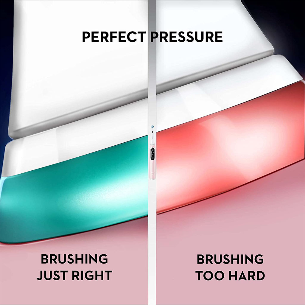 Braun Oral-B iO6 Series Artificial Intelligence Electric Toothbrush - Pink