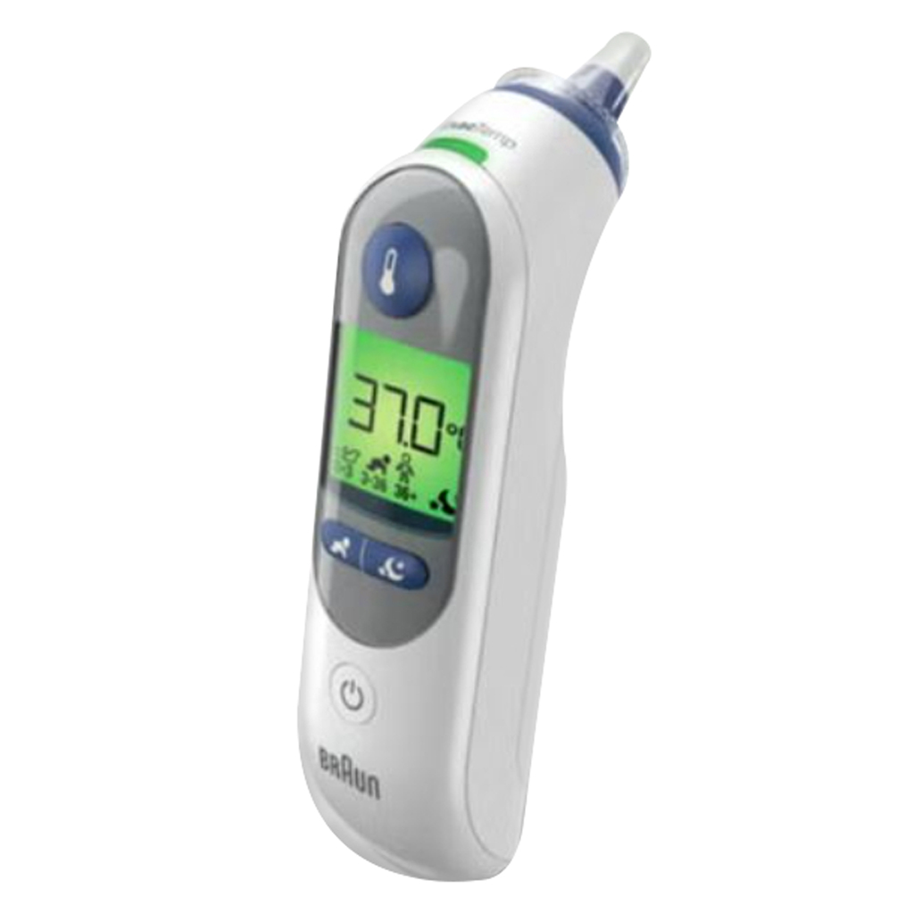 Braun Thermoscan 7+ Ear Thermometer IRT6525 + Pulse Oximeter YK-81CEU PROMO PACK