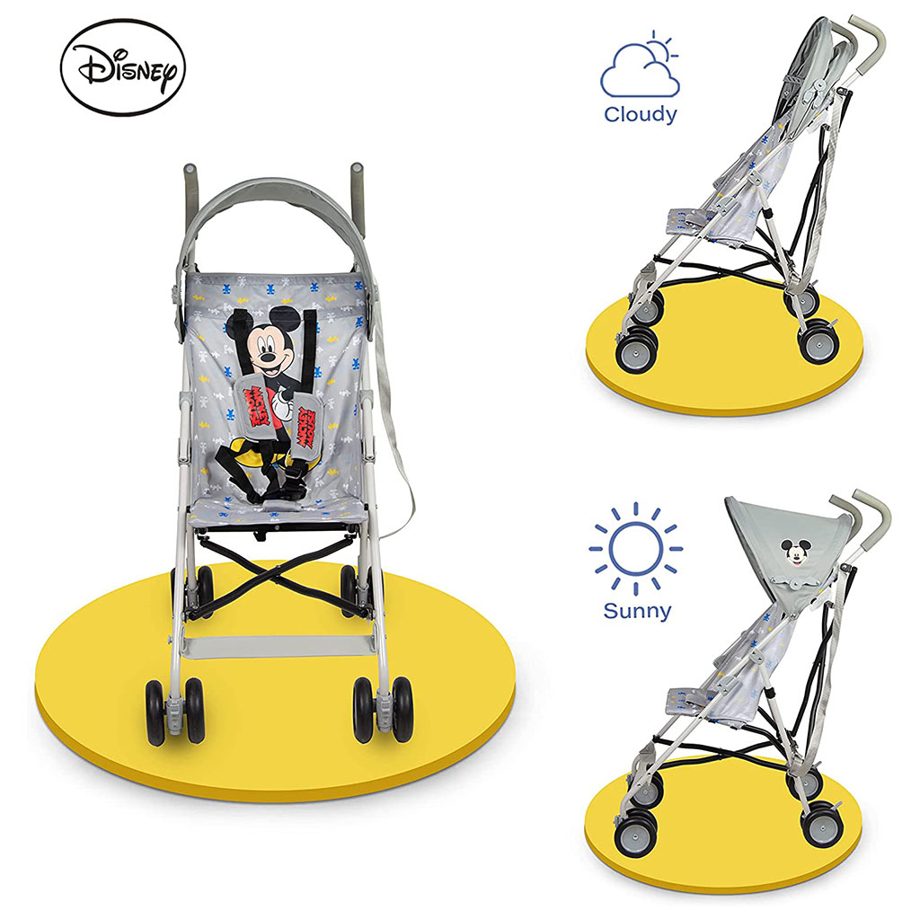 Disney Mickey Mouse Lightweight Buggy Stroller - B801FT