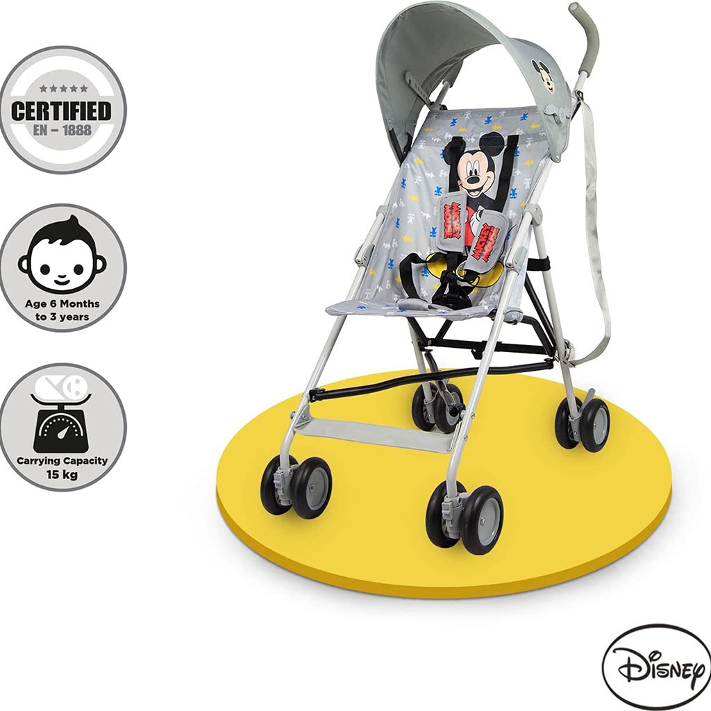 Disney Mickey Mouse Lightweight Buggy Stroller - B801FT