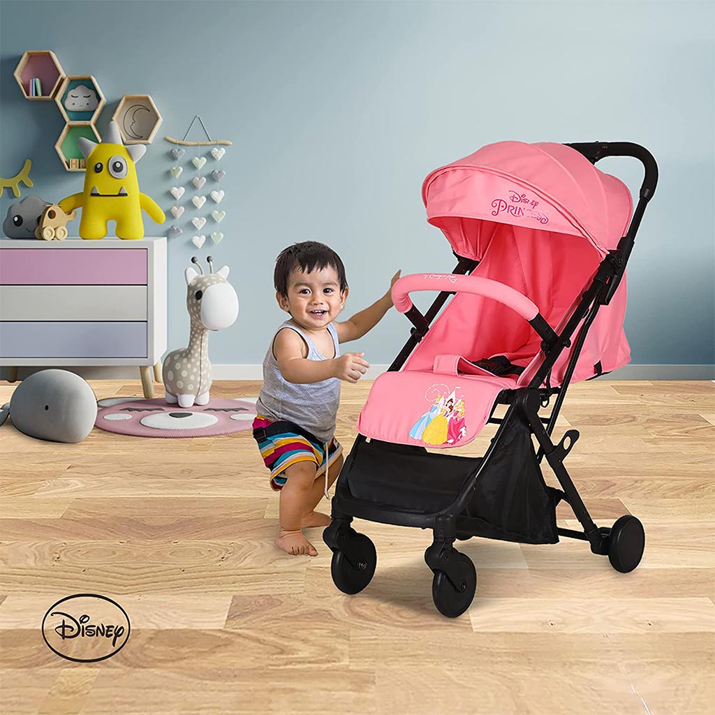 Disney Princess Light Weight Travel Stroller For 0 - 36 Months Baby - S101 Princess