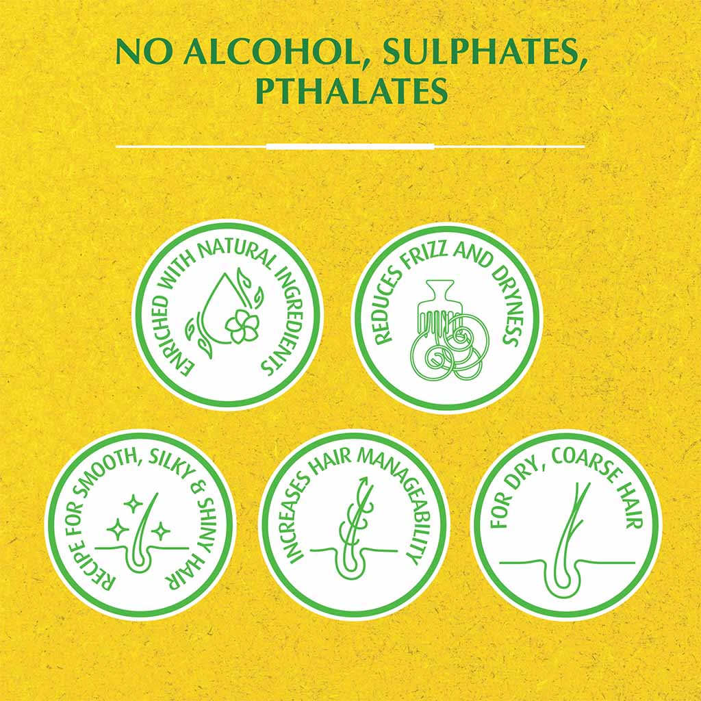 Dabur Vatika Naturals Dandruff Guard Hair Styling Cream With Lemon, Tea Tree & Almond 210ml