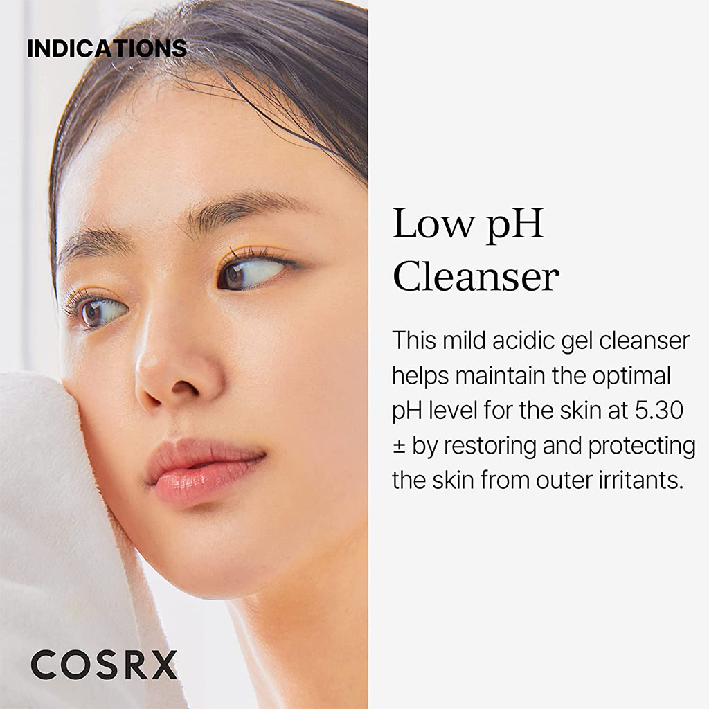 Cosrx Low PH Good Morning Gel Cleanser For All Skin Types 150ml