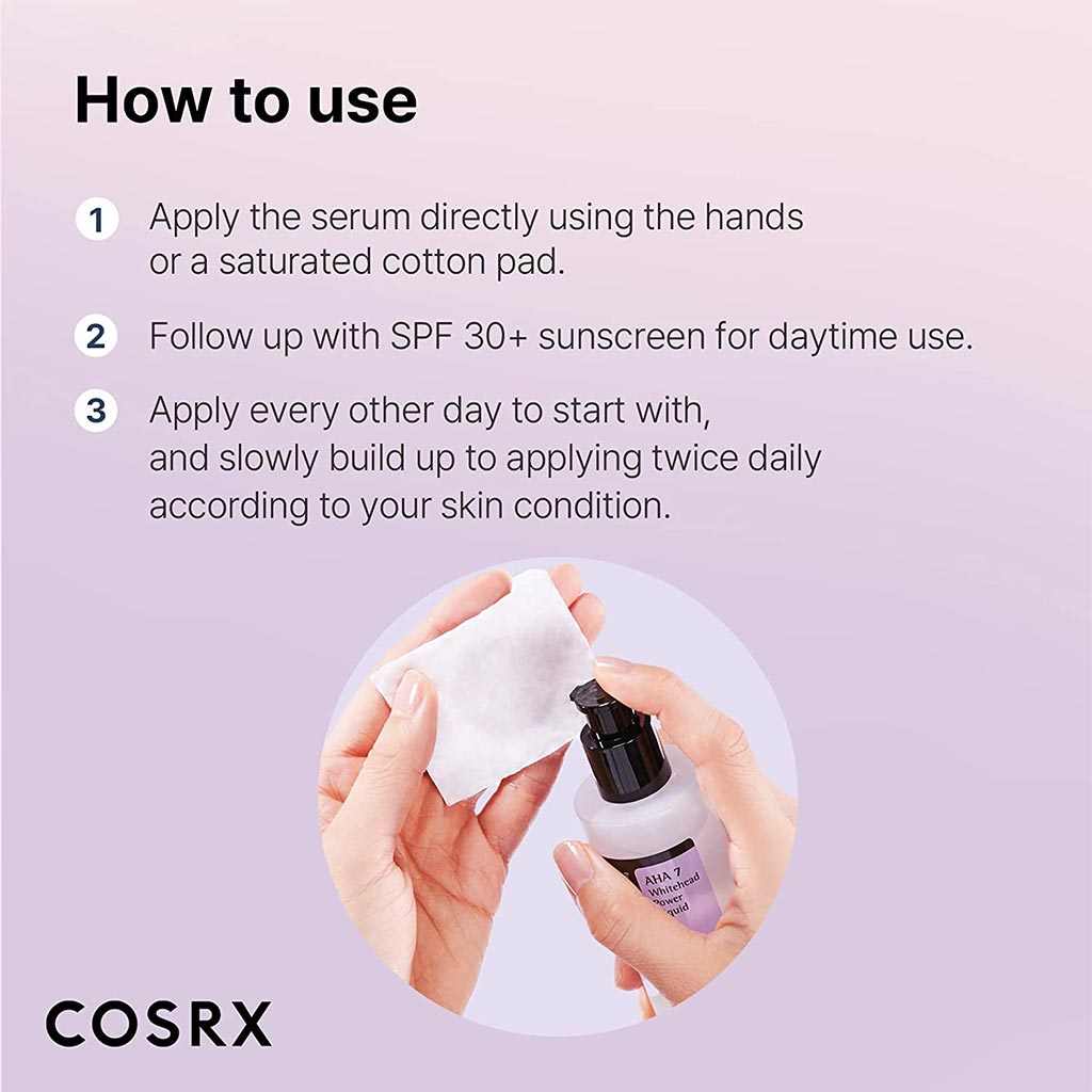 Cosrx AHA 7 Leave-On Whitehead Power Liquid 100ml