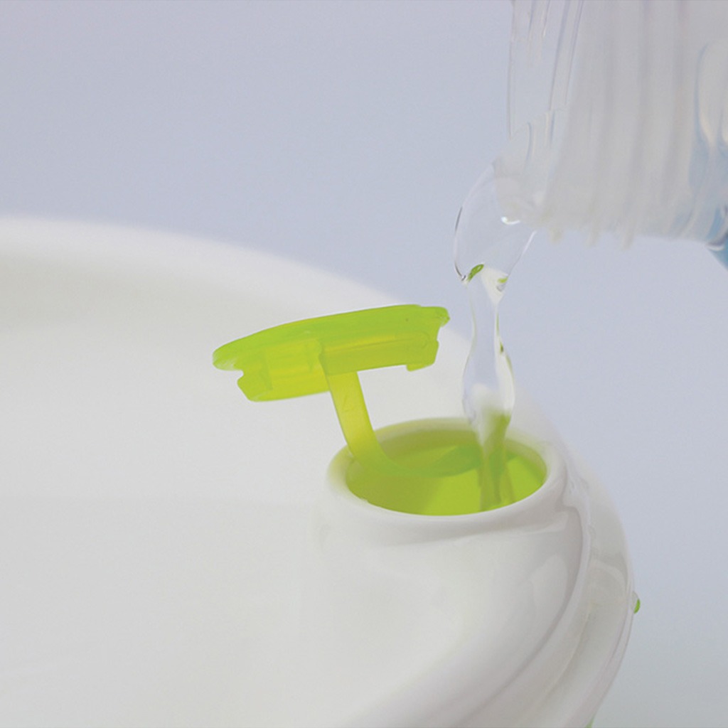 Nuvita Warm Plate With Hot Water Reservoir For 6+ Months Baby, Blue, Pack of 1's