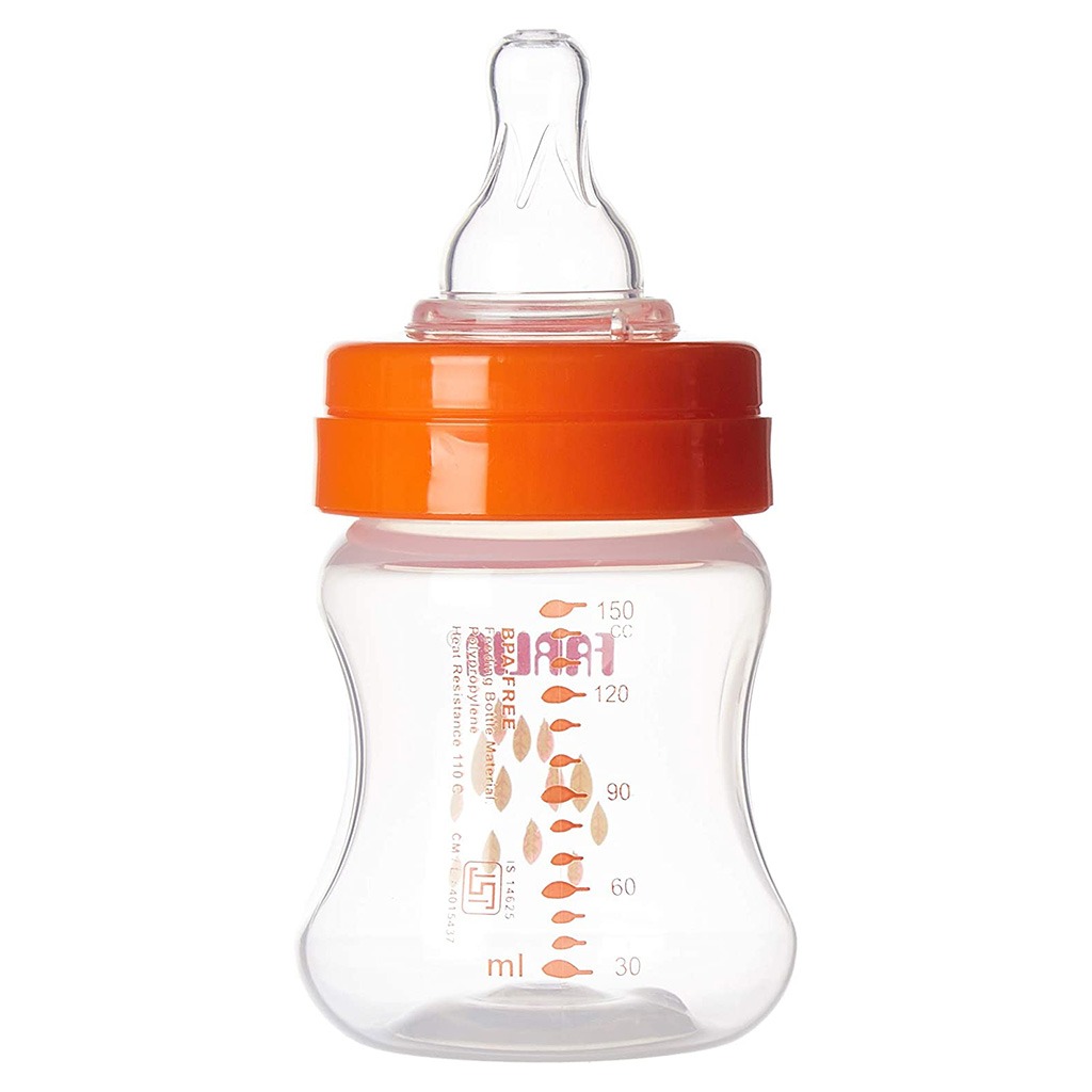 Farlin Seasons Series Wide Neck 150ml PP Feeding Bottle For 0 Months+ Baby, Pack of 1's