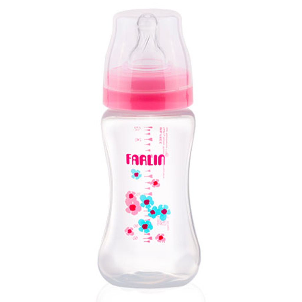 Farlin Seasons Series Wide Neck 270ml PP Feeding Bottle For 3 Months+ Baby, Pack of 1's