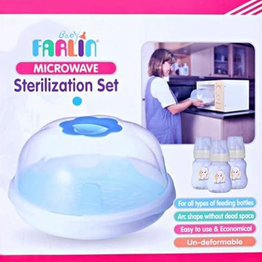 Farlin Microwave Steam Sterilization Set For Baby BF-213(B)