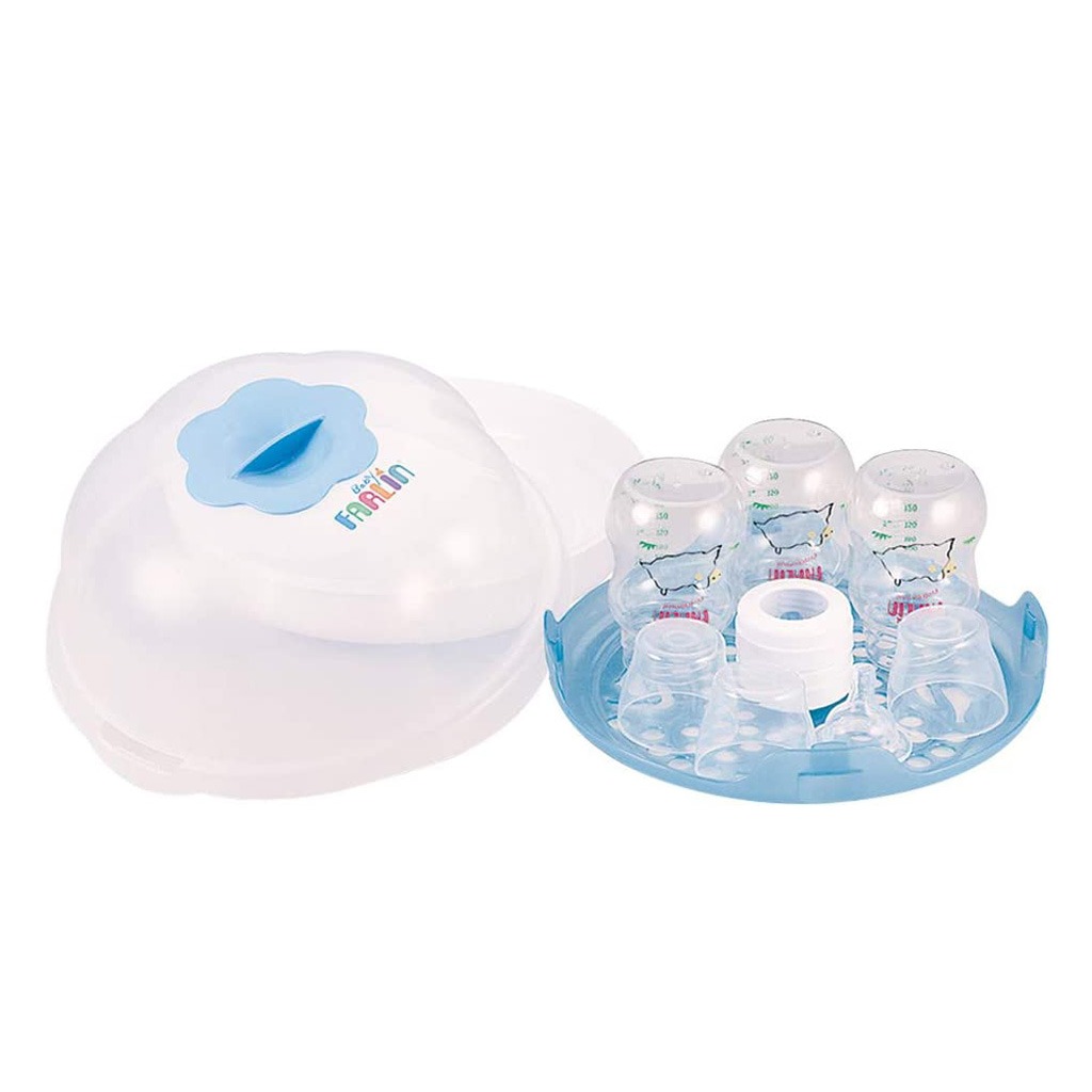 Farlin Microwave Steam Sterilization Set For Baby BF-213(B)