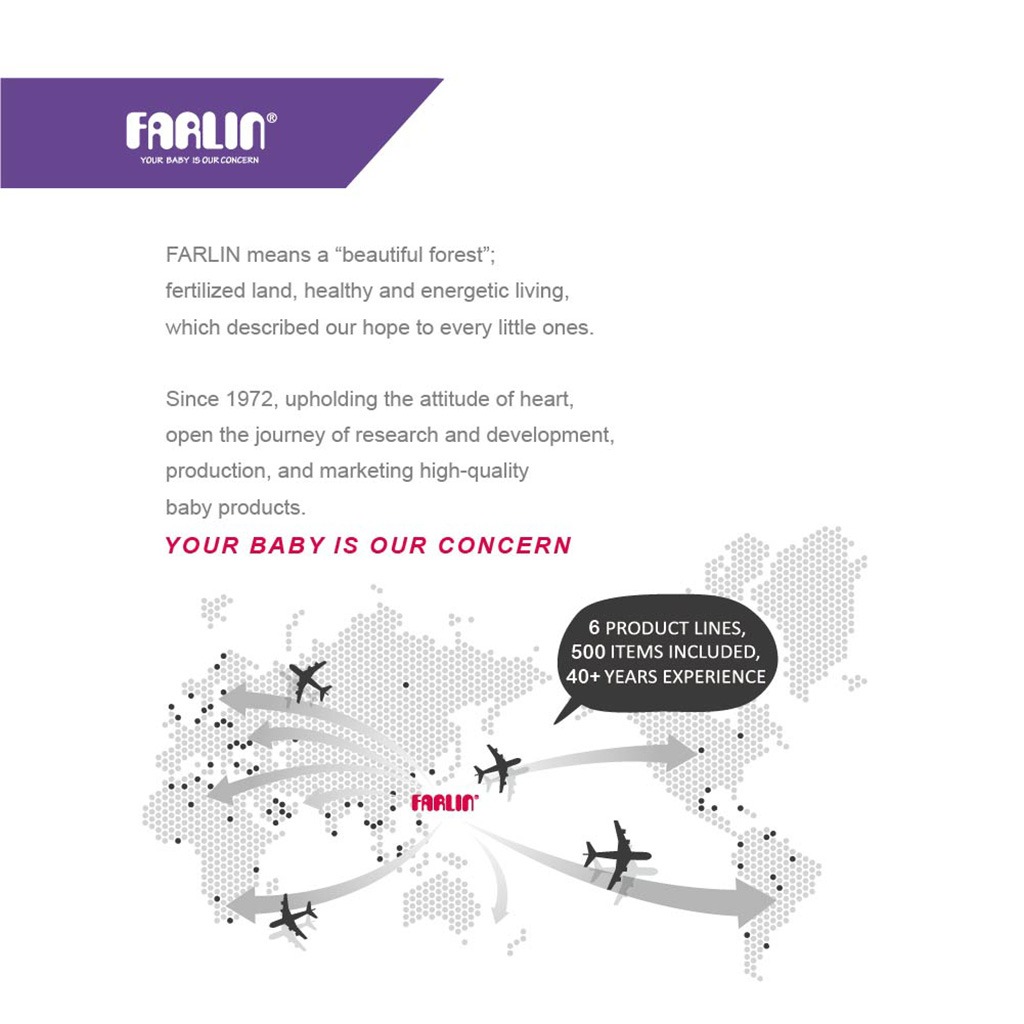 Farlin Microwave Steam Sterilization Set For Baby BF-213(B)