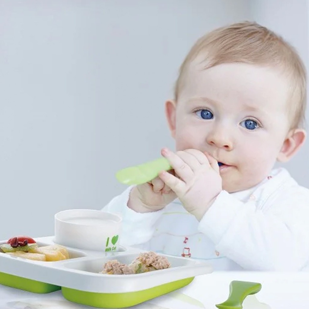 Farlin J'Aime Pe-Pa Plate For 12 Months+ Baby, Pack of 3 Pieces