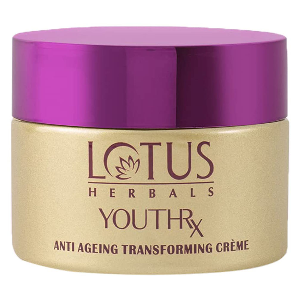 Lotus Herbals YouthRx SPF25 PA+++ Anti Ageing Transforming Cream 50g + Lotus Herbals YouthRx Active Anti Ageing Foaming Gel 100g PROMO PACK