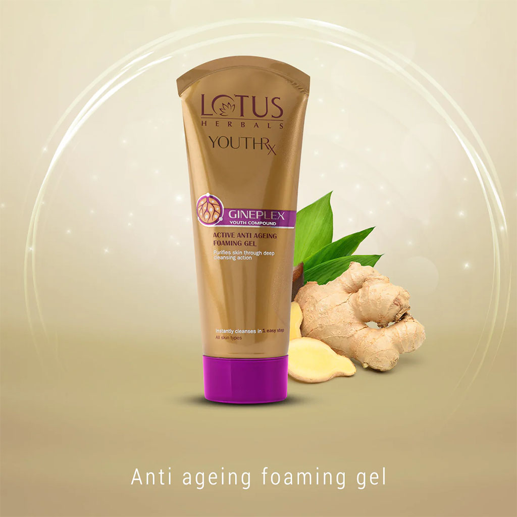 Lotus Herbals YouthRx SPF25 PA+++ Anti Ageing Transforming Cream 50g + Lotus Herbals YouthRx Active Anti Ageing Foaming Gel 100g PROMO PACK