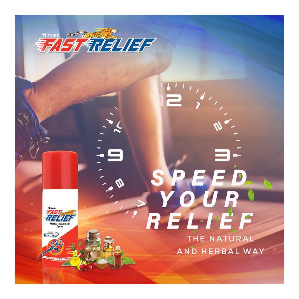 Himani Fast Relief Spray For Fast Pain & Sprain Relief 150ml