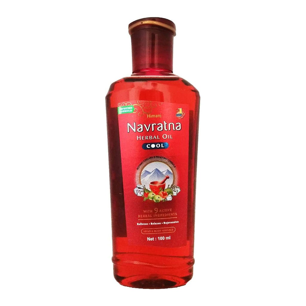 Himani Navratna Stress Relieving Head & Body Massage Oil 100ml