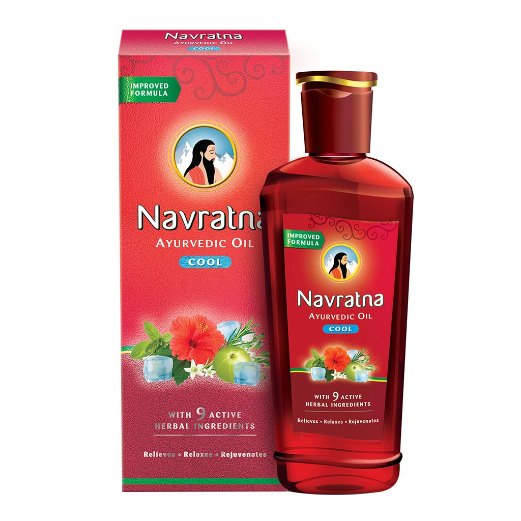 Himani Navratna Stress Relieving Head & Body Massage Oil 300ml