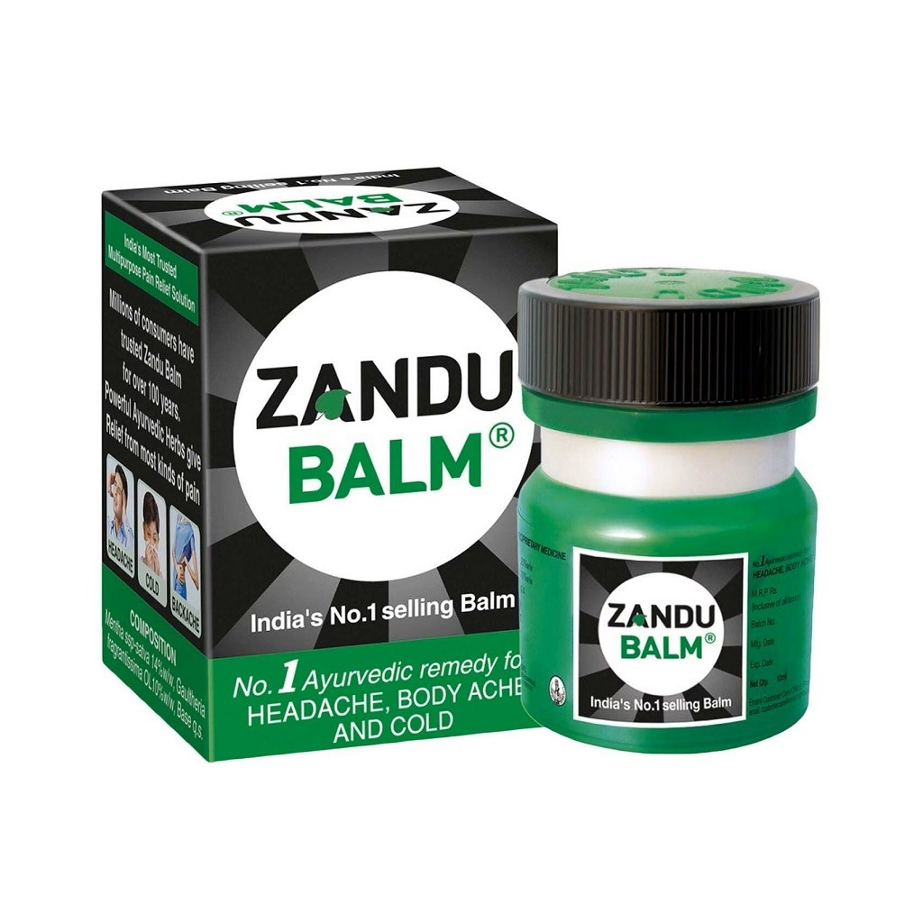 Zandu Balm For Headache, Cold & Body Ache 9ml