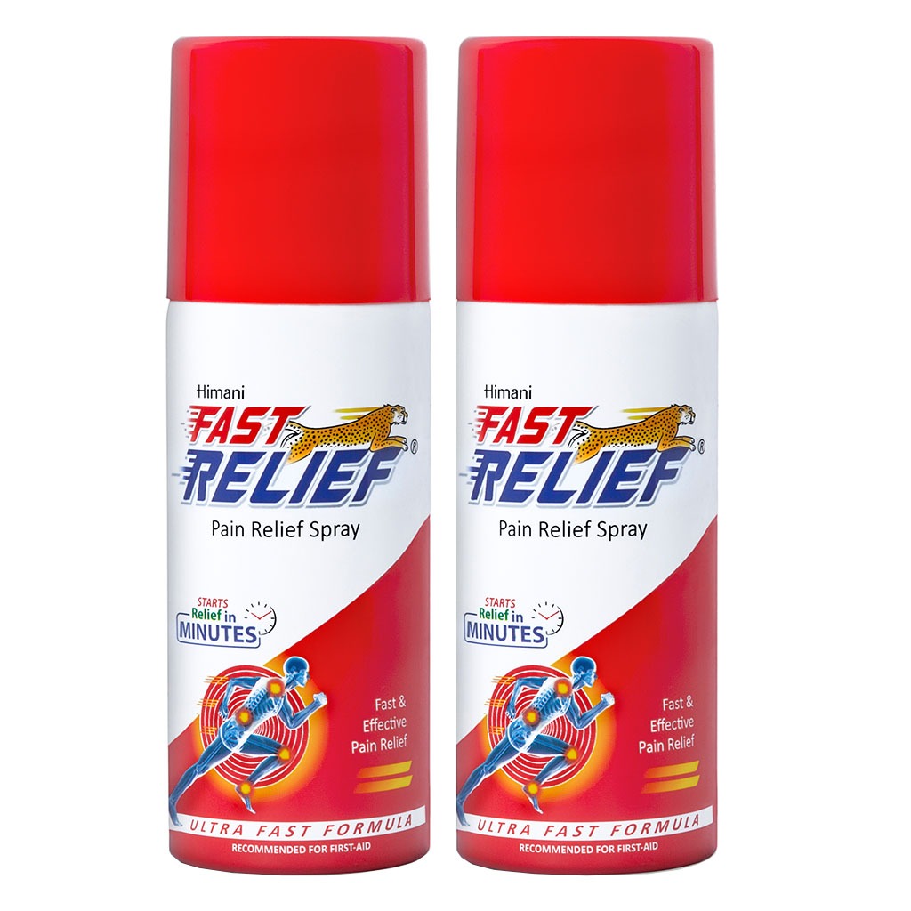 Himani Fast Relief Spray, Promo Pack of 2 x 150ml