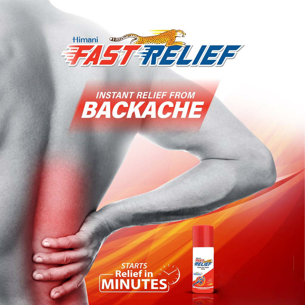 Himani Fast Relief Spray, Promo Pack of 2 x 150ml