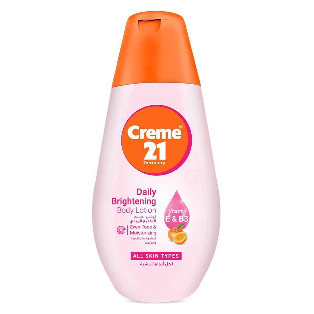 Creme 21 Daily Brightening Body Lotion For All Skin Types 250ml
