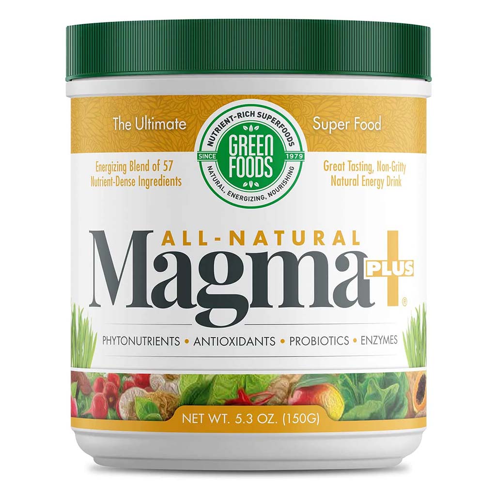 Green Foods All Natural Magma Plus Energizing Superfood Drink Powder 150g