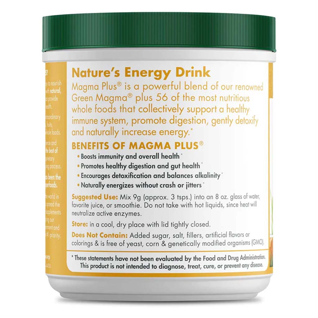 Green Foods All Natural Magma Plus Energizing Superfood Drink Powder 150g
