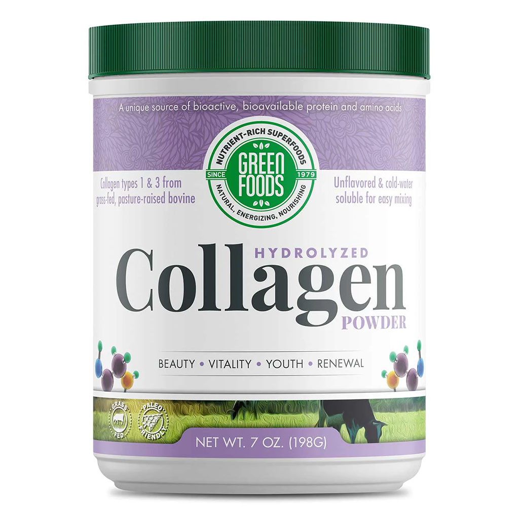 Green Foods Hydrolyzed Collagen Powder 198g