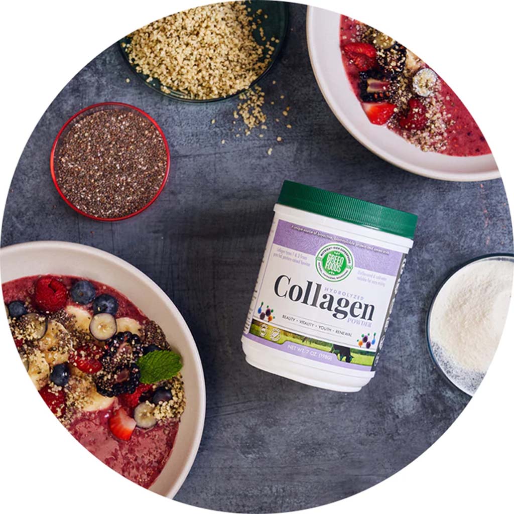 Green Foods Hydrolyzed Collagen Powder 198g