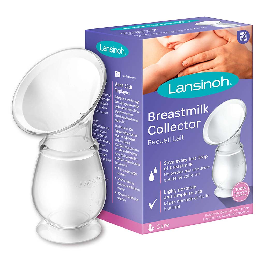 Lansinoh Silicone Breastmilk Collector, Pack of 1's