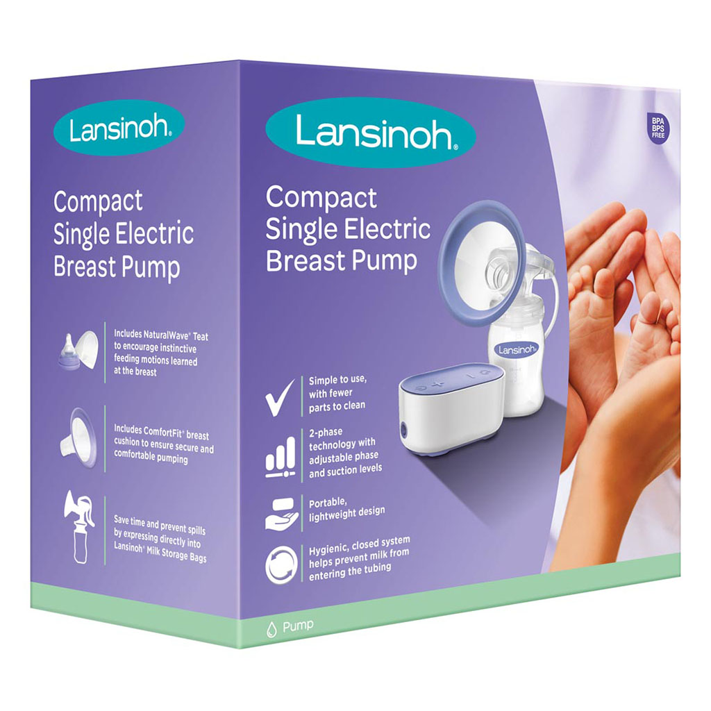 Lansinoh Compact Single Electric Breast Pump