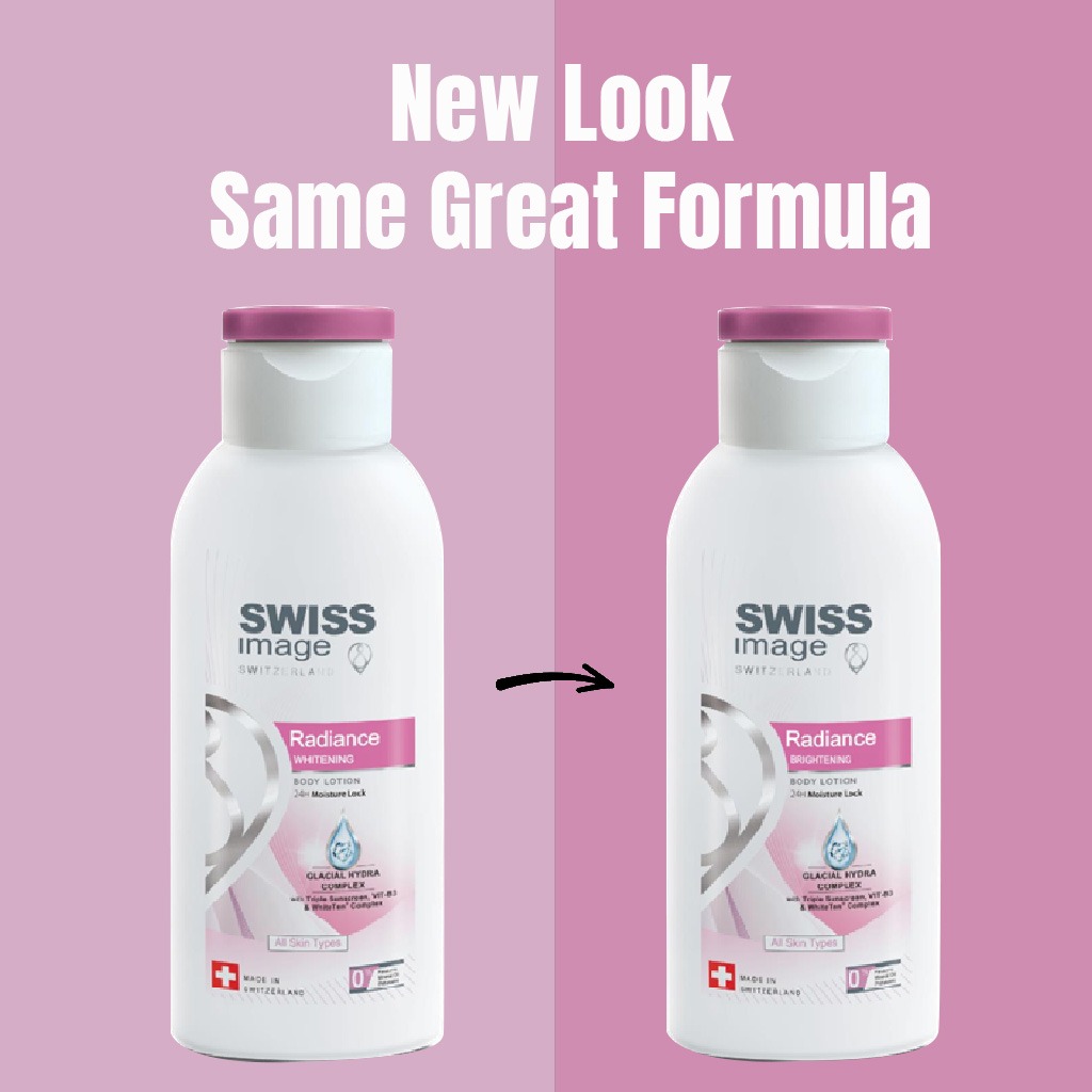 Swiss Image Radiance Brightening Body Lotion For All Skin Types 250ml